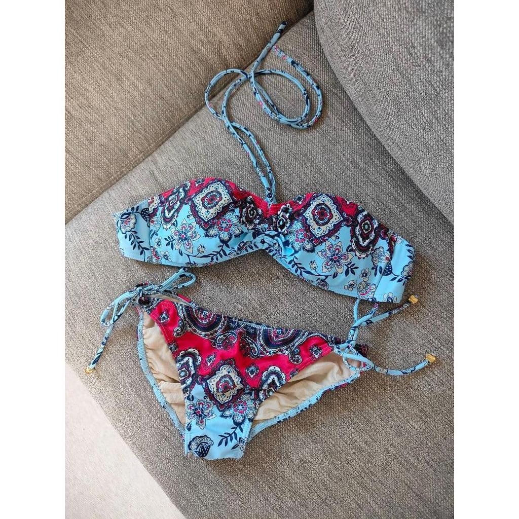 Used ALBA ROSA Paisley Bikini Separate Swimsuit