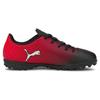 Puma Rapido 2 TT Jr Black Red Blast Kids Sneakers White 106065-05