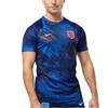 Nike England Nationalmannschaft Katar Fußball-Weltmeisterschaft Trainings-Sportlogo Rundhals Kurzarm T-Shirt Herren Tops Marineblau DM9547-492