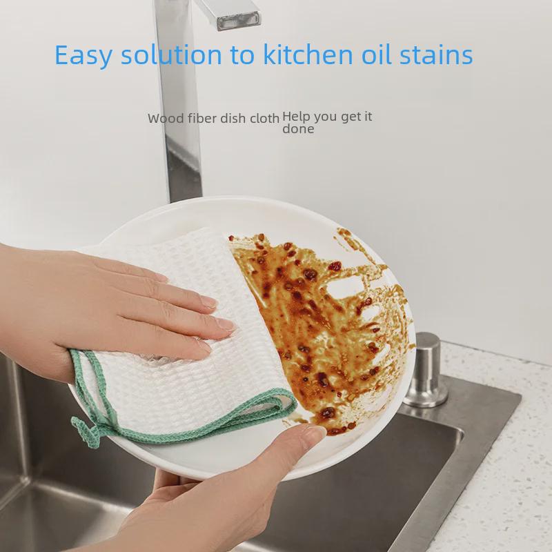 Honeycomb Magic Non-Stick, Non-Linting Kitchen Dishcloth & Scouring Pad