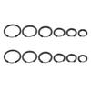 1 Pair Stainless Steel Fashion Punk Unisex Ear Hoop Circle Earrings Jewelry Gift