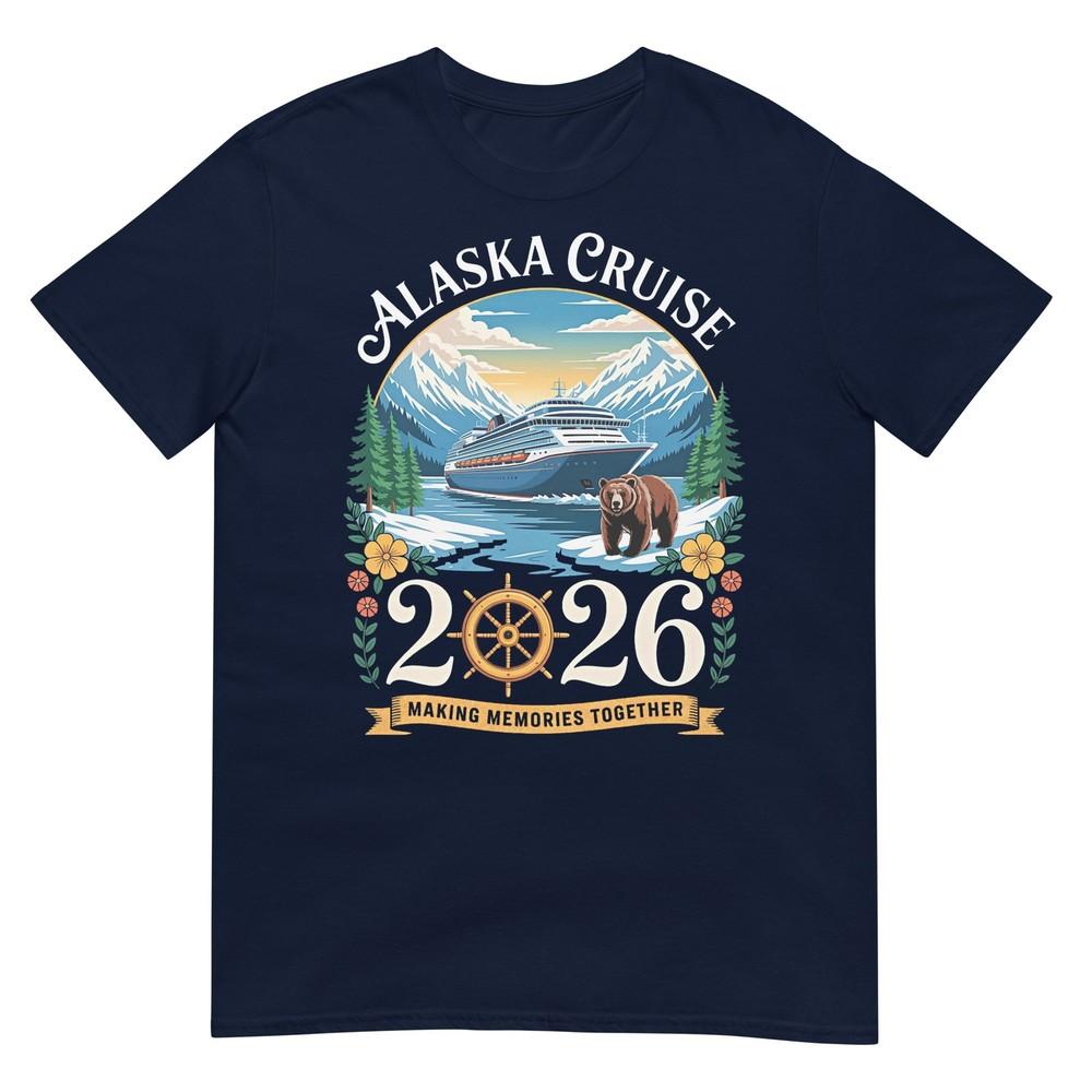 Alaska Cruise Trip 2026 Family Vacation Design Tshirt S