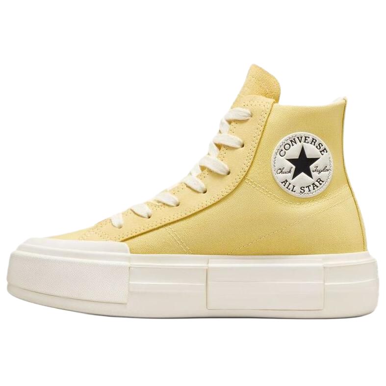 Converse Chuck Taylor All Star Comfortable Versatile Durable Breathable High-Top Canvas Shoes Unisex Sneakers Yellow A05469C