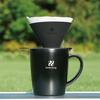 Zebrang V60 Flat Dripper 01 PLUS ZB-VDF-01B, lightweight, portable, pocket-sized, perfect for outdoor camping. Serving 1-2 cups of coffee. Foldable, p