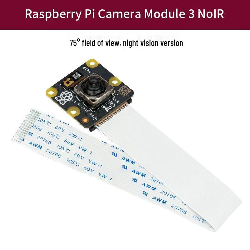 CreateBlock Official Raspberry Pi Camera Module 3 Wide 12MP