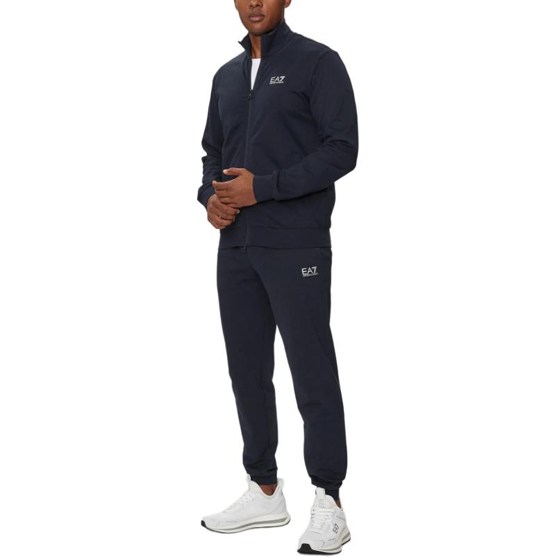 Emporio Armani Logo Printed Zipped Track Suit 8NPV60-PJVRZ-0562