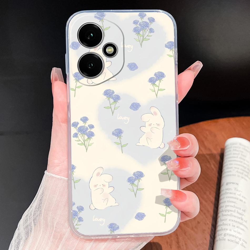 

Для Honor 400 Pro / 400 Lite / 400 Smart Case Cupid-Angel Мягкие Прозрачные Тонкие Силиконовые Противоударные Задние Крышки для Телефона Для Honor400 5G Honor 400 (Global)&Transparent