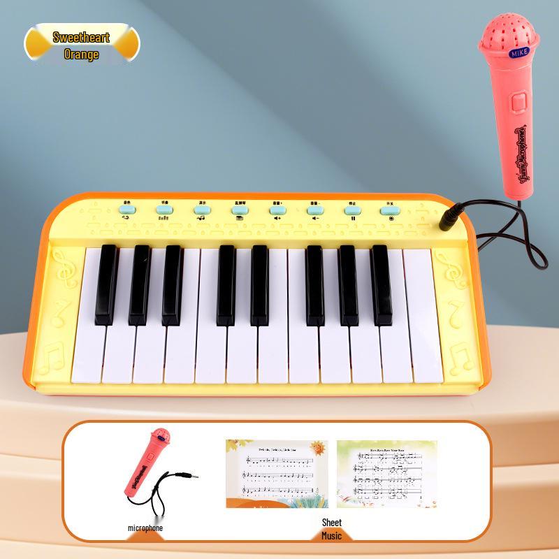 

Детский электронный орган Игрушка для начинающих музыкантов со светом – Маленькое пианино для малышей и детей