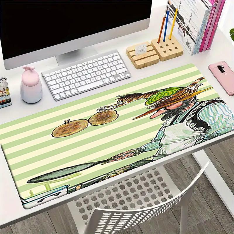 Pettson and Findus Theme Mouse Pad, Non Slip Rubber Base, Multifunctional Office & Home Decor, Perfect for Workspace Personalization.