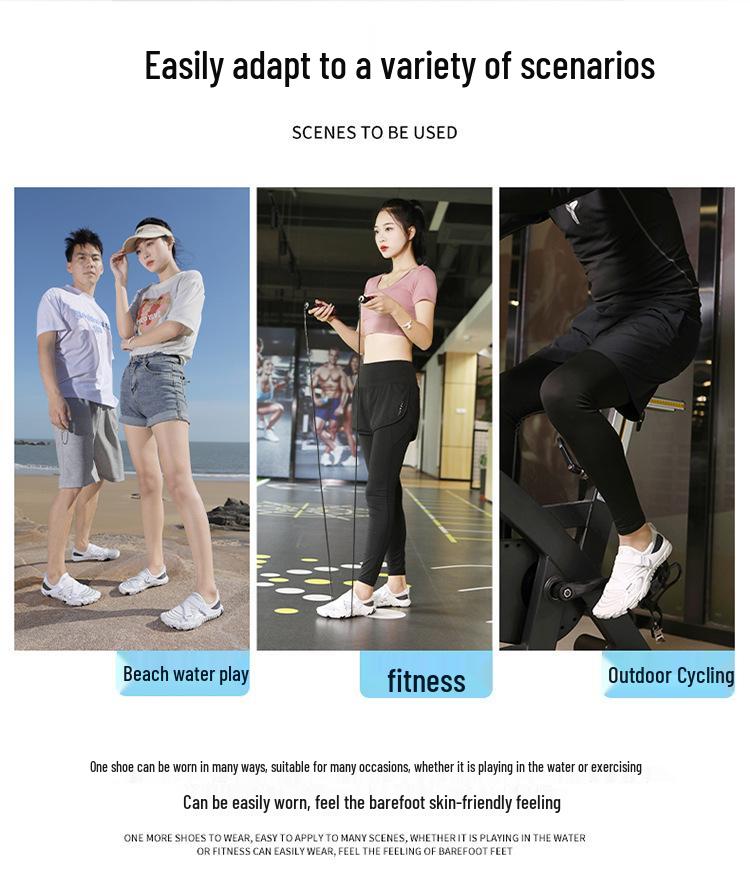 Unisex Non-Slip Trekking & Beach Shoes - Fashionable Swim, Wading & Fitness Footwear