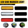 Amber/White/Red LED Side Lights Marker For Challenger Dodge Plymouth 1971-1993