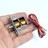 Elettromagnete Solenoide Bistabile Mini Tipo Push-Pull Autotenente Dc12V 12A 0726 Per Progetti di Serrature Elettroniche Fai da Te
