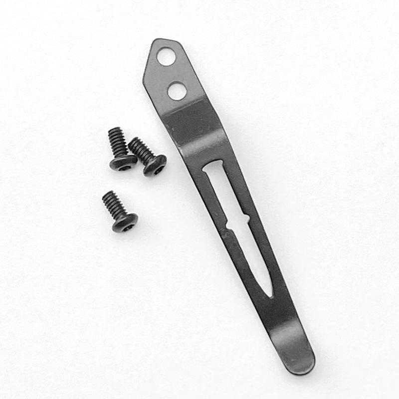 

Нержавіюча сталь назад затискач для DIY складаний кишеньковий ніж інструмент DIY аксесуари назад затискач користувацькі складані ніж тримач затискача 1 pcs