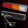 20LED Tail Lights Brake Stop Light Turn Signal Reverse DRL Driving Light 12V 24V for Car Trailer Offroad UTE RV Van Truck Lorry