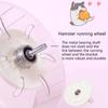 Hedgehog Rotating Car Mute Hamster Mute Wheel Wheel Big Eliminates Insufficient Exercise Rotating Car Small Animal Cage 24cm