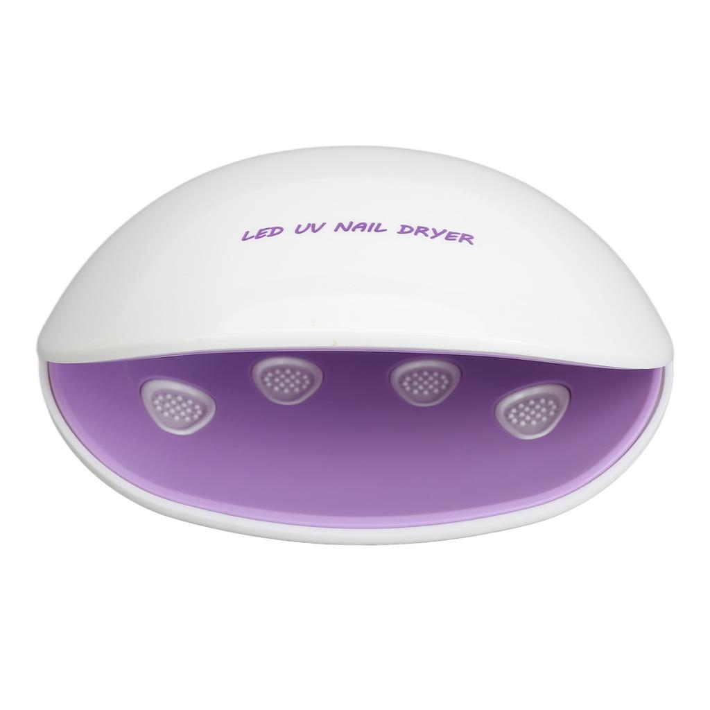 LED Nail Gel Polish Dryer Shaped 12pcs Light Chips 180 Degrees Drying Nail Curing Lamp