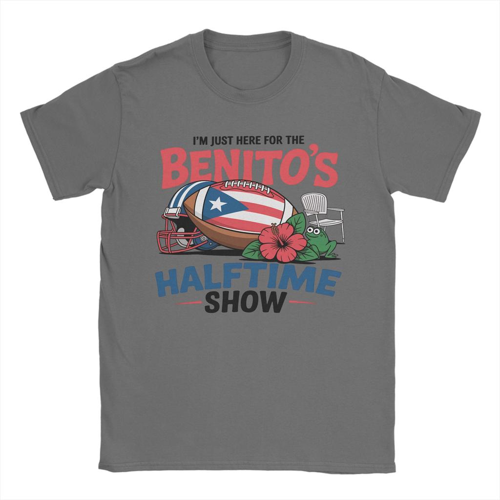 Unisex Women New Arrival Bads Bunnys Benito Bowl Halftime Show Tee T Shirt Cotton Tshirts Clothes