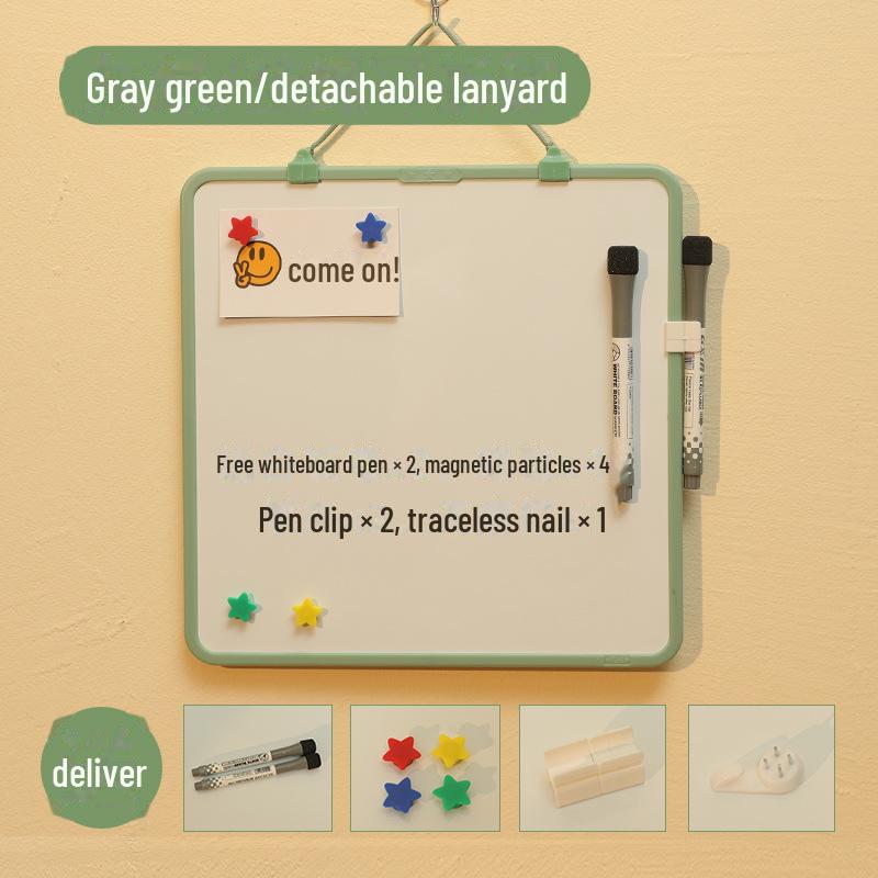 Funi Colorful Children's Magnetic Whiteboard with Detachable Lanyard - Erasable Writing and Drawing Board