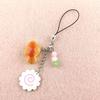 Japanese Fish Cake Keychain Pink Squid Roll Dango Phone Charm Food Taiyaki Pendant  Friends Gift