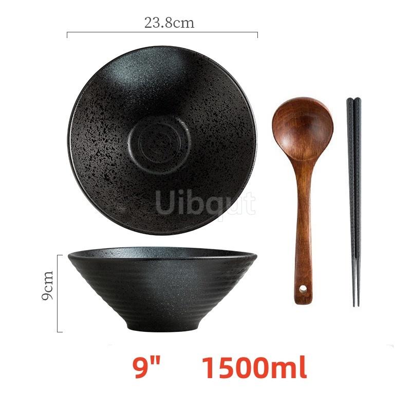 Japanese Noodles bowl restaurant household Spicy large big capacity ceramic soup dumpling bowl Wonton Italian pasta noodles bowl