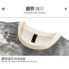 Trendy Large Size Loose Printed Sweatshirt Men Long Sleeves Ribbed New Round Neck Youth Tops Trend