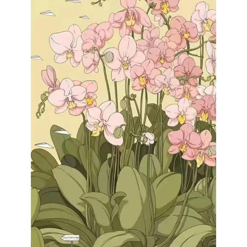 Pictura cu diamant Drill complet drăguț pisică albă pătrat rotund pictură cu diamant peisaj cu flori realizate manual Diy pictură cu mozaic cu diamante decorarea casei