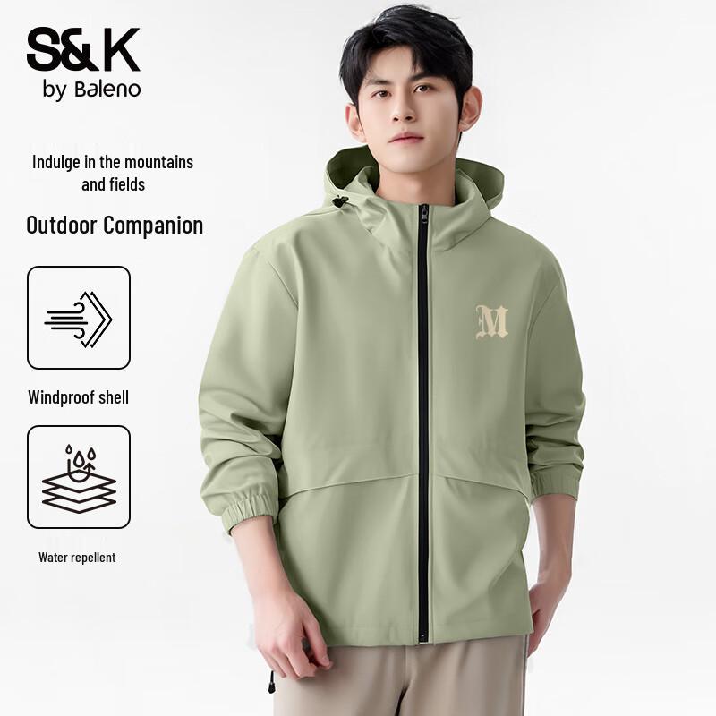 

Baleno S&K Men s Splash-proof Casual Jacket XL