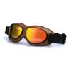 Retro Goggles, Motorcycle Riding Goggles Leather Frame UV Protection Locomotive Modification Accessories