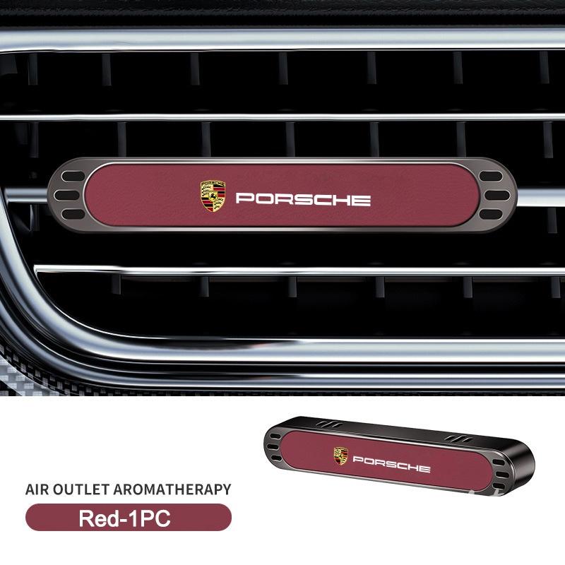 Hdkcy5 Car Air Outlet Aromatherapy Clip Solid Perfume Diffuser Air Freshener For Porsche Macan Panamera Cayenne Boxster Cayman 911 918