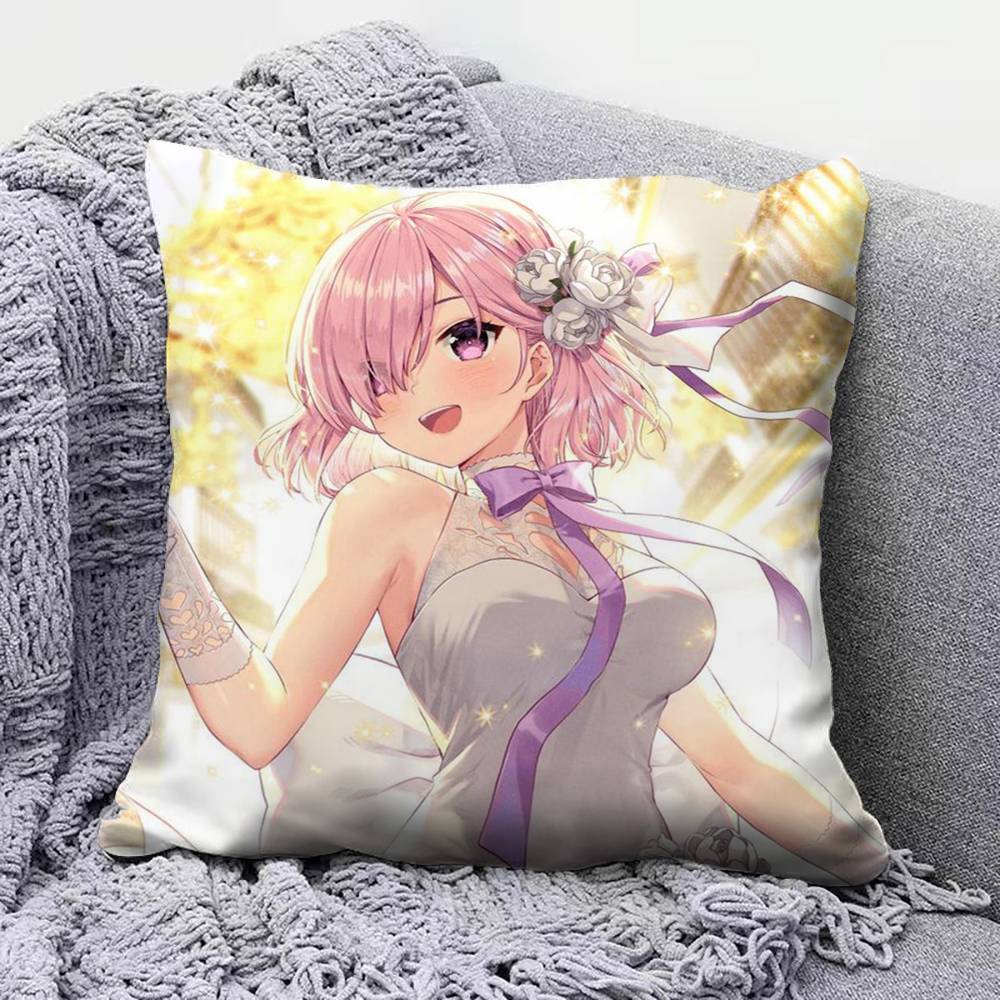 Mashu Kyrielight Fate Grand Order Pillow Covers, Home Sofa Cushion Covers And Aecorative Custom