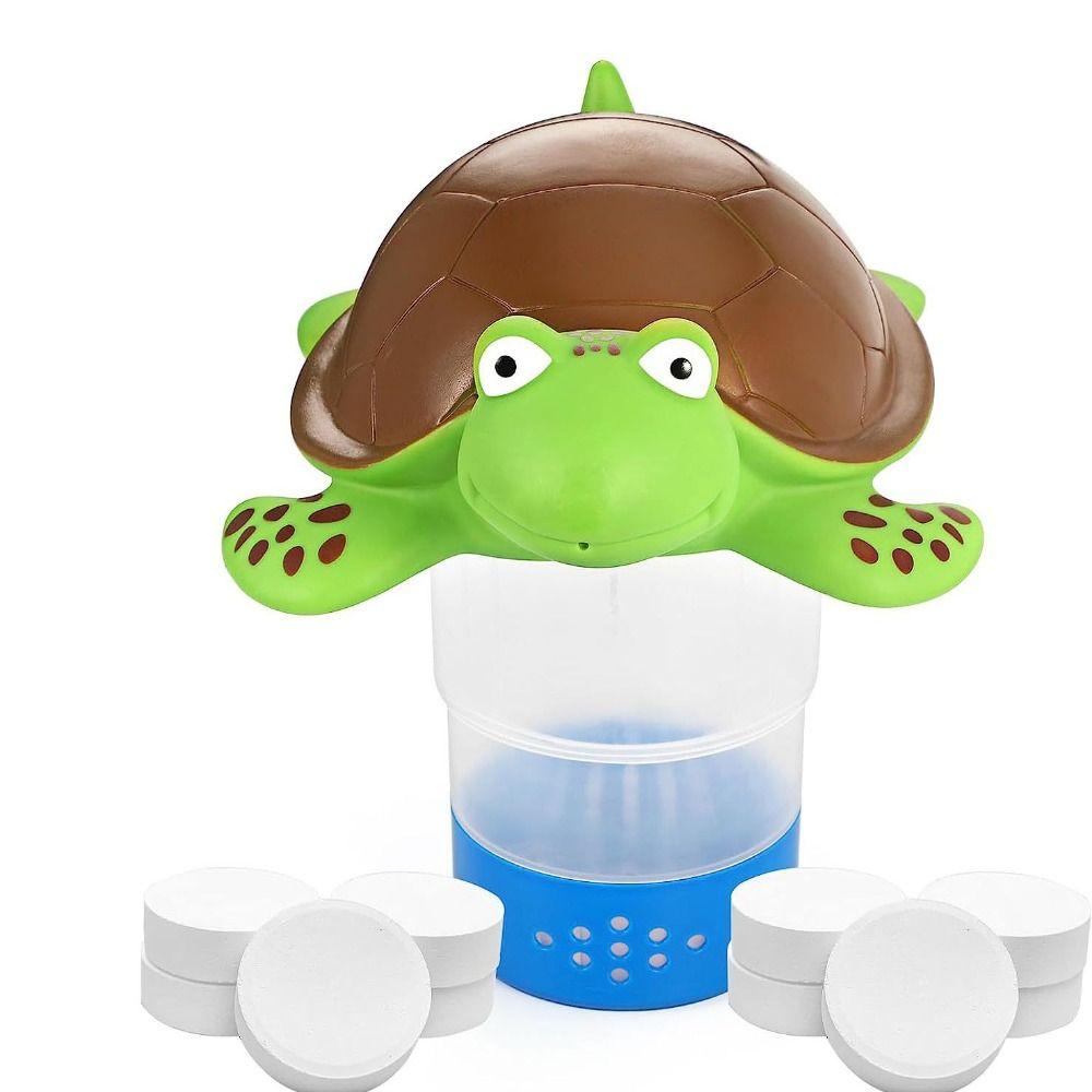 Flamingo Pool Chlorine Floater Dispensers Turtle Chlorine Tablets Turtle Floater  Swimming Pool