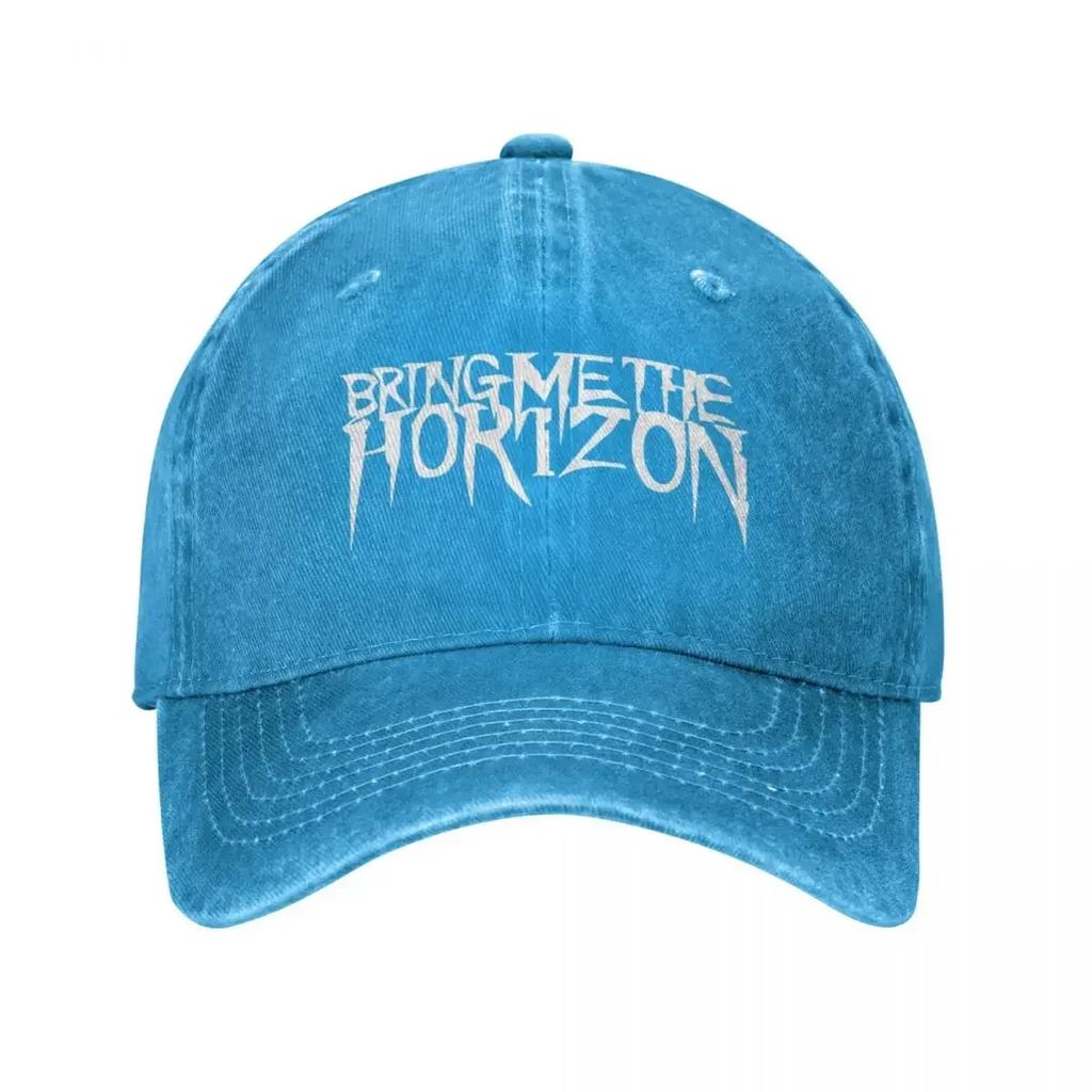 Berretto Trucker Unisex Logo Band Rock BMTH Vintage Pop Usurato Lavato Cappelli Cappello Retrò Outdoor Tutte le Stagioni Regalo da Viaggio
