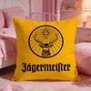 JJagermeisters Brand Logo Cushion Cover Premium Comfort Reversible Pillow Cove Two In One Design For Any Room  Car Interior