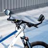 Glass ,Acrylic Bike Mirror ABS Frame Bicycle Rear View Mirror  15 To 22mm Handlebars