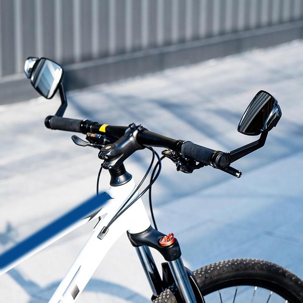 Glass ,Acrylic Bike Mirror ABS Frame Bicycle Rear View Mirror 15 To 22mm Handlebars