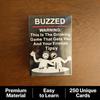 Buzzed English Version Adult Drinking Card for Friends Parties Game Nights