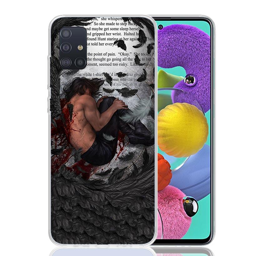 A Court Of Mist And Fury Phone Case for Samsung Galaxy A52 A51 A50S A12 A22 A32 A72 A10S A30S A31 A71 Note 20 Ultra 10 Plus S10