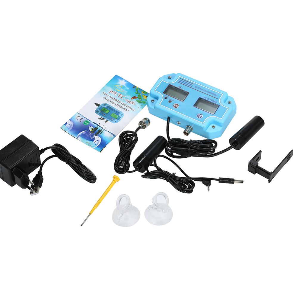 Professionelles 3-in-1 pH-Celsius-ECCelsius-TEMP-Messgerät Wasserdetektor Mehrparameter Digitales LCD -Messgerät Multifunktions-Wasserqualitätsmonitor Multiparame