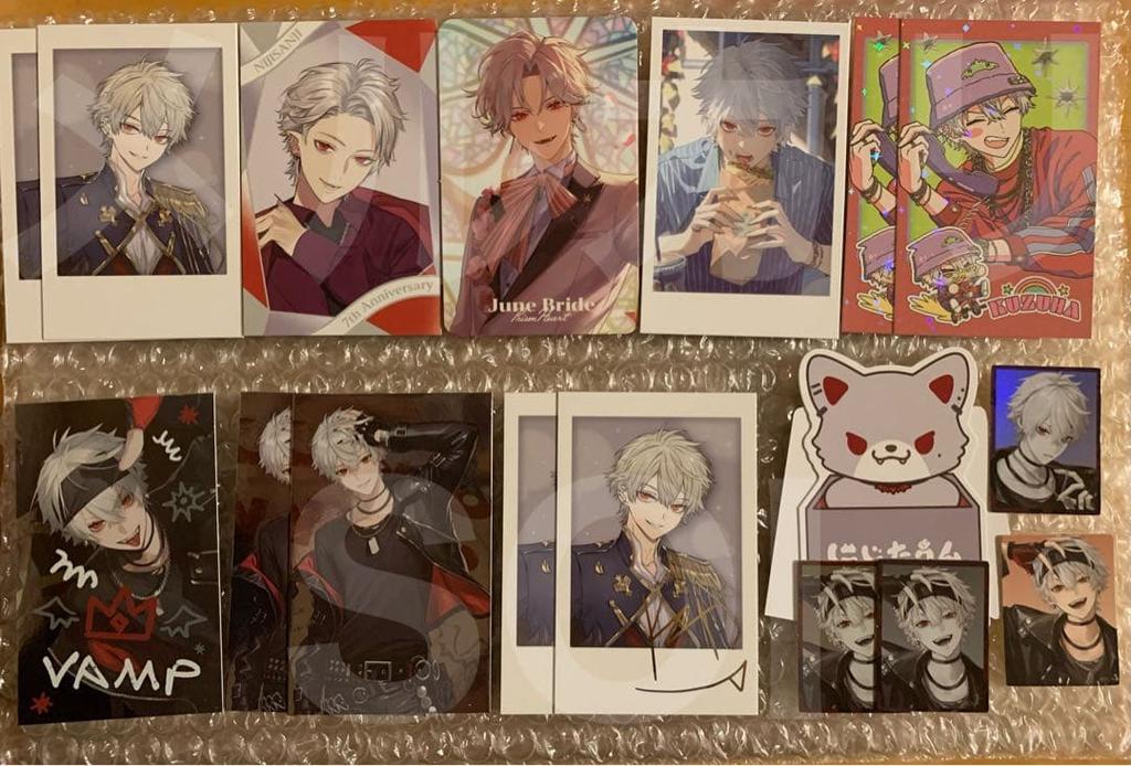 [USED] Nijisanji Kuzuha ChroNoiR Nijitown OS Bonus Random Instax-Style Card