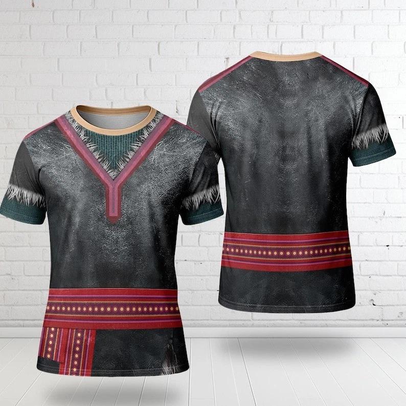 Kristoff Prince Character Cosplay Costume Shirt, Halloween Costume For Family 4XL