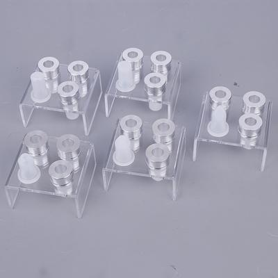 4 Cavities Simple Design Diy Makeup Cosmetics Lipstick Mould Silicone Lipstick Mold Making Tool