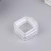 1 Pcs Plastic Dental Lab Box With Film Dentist False Tooth Case Box With Membrane Storage Boxes Denture Teeth Container Case