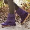 Autumn 2021 Women's Mid-Tube Flat Boots