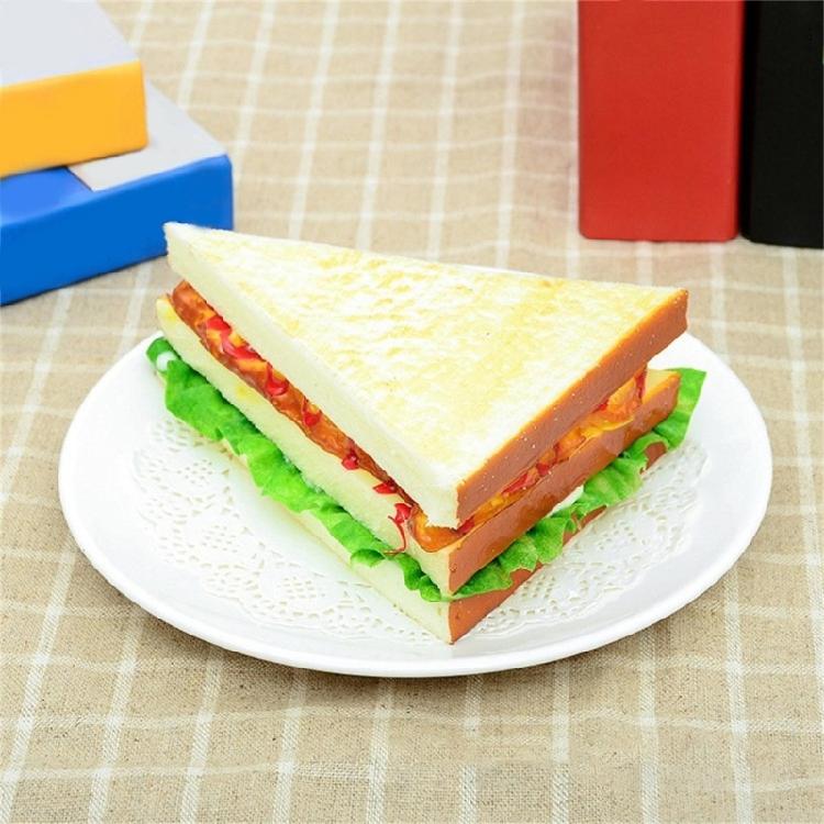 Realistic Hamburger Artificial Dessert Toy Food Cake Decorations for Hamburger