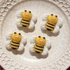 Animal Shaped Magnets 3Pcs 3D Cartoon Bee Refrigerator Magnet, Resin Insect Decorative Fridge Hand Painted Memo Notes Photo Holder for Home