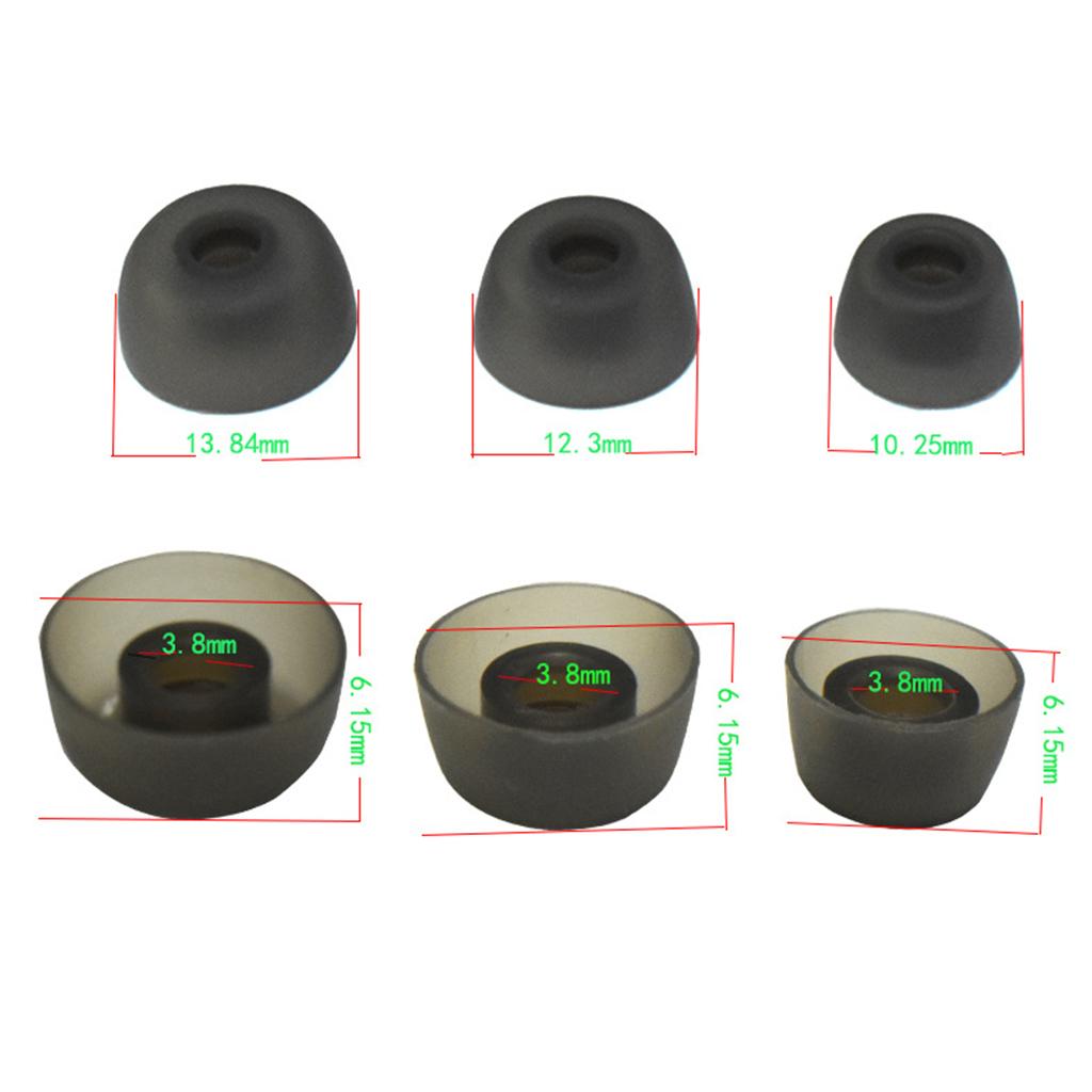 Wear-resistant Earplug Cover for Elite 75t/65t/Active for Case Durable Silicone Waterproof In-Ear Tips Ear Hook Bu