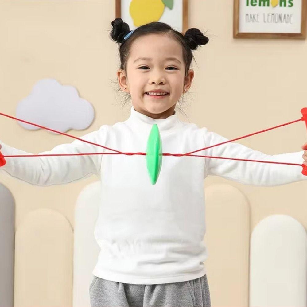 

Arms Tensioner Rally Ball Toy on String Jumping Rope Ball Fun Sports Toy Color Random 2