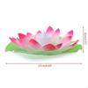 62KD Светодиодные плавающие лампы в виде цветка лотоса на воде, свет для украшения сада, бассейна