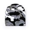 New Cross-border Winter Toque Beanie Cow-pattern Jacquard Warm Short-style Knitted Wool Unisex Street Style Hat