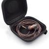 PU Case Bag Carrying Case Pressure Shock Absorption Protable Case Anti-scratch Headphones Box Bag Travel Small Pocket for IEM KZ